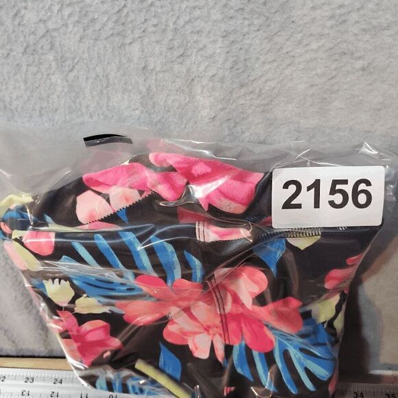 PINK Victoria's Secret Leggings Womens L Pink Floral Ultimate Stretch High Waist - Picture 10 of 10